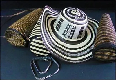 Colombian Hat~~fino Sombrero Vueltiao~~colombiano Handcraft By Typical Artisans • $99