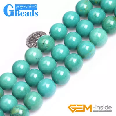 14mm Big Beads Natural Gemstone Round Beads 15  Jewelry Design In Lots Free Ship • $10.82