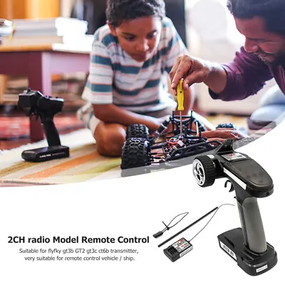 Flysky 2.4GHz 3CH Radio System Remote Control AFHDS 2A Transmitter Receiver Kits • $33.75