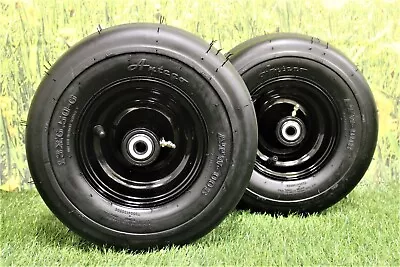 Antego Tire & Wheel - Set Of Two Bad Boy 13x6.50-6 Pneumatic Black Assemblies | • $119.99