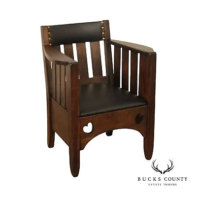 Antique Mission Oak Club Chair • $995
