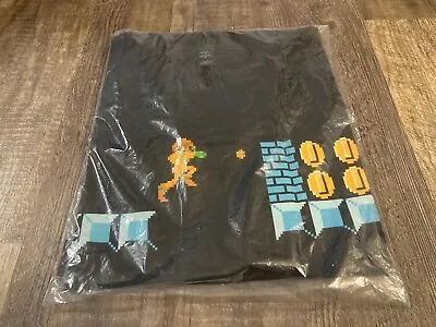 Club Nintendo Exclusive NES Remix 2 Metroid Mario Black T-Shirt L New Sealed • $59.93