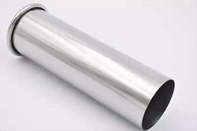 101mm Exhaust Rolled Out Tail Pipe Stainless Steel Out Verted Tips 4  • £22.99