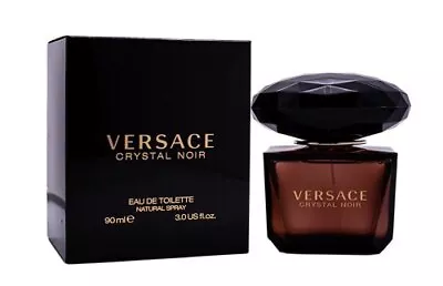 Versace Crystal Noir By Gianni Versace 3.0 Oz EDT Perfume For Women New In Box • $39.99