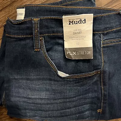 Mudd Low Rise Skinny Jeans Size 22 • $16.75