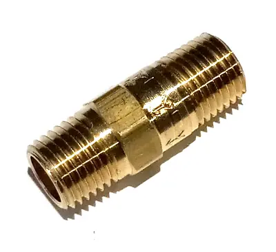 Check Valve 1/4  NPT Brass Check Valve-500 Psi - 1 Psi Crack Viton Seals Fluid • $13.99