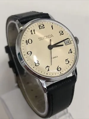 £38 • Buy Sekonda Vintage 1970s Gents Mechanical Watch - Poljot 2614.2H