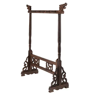 £22.87 • Buy Wooden Chinese Calligraphy Painting Brush Pen Hanging Rack Hook Holder Stand
