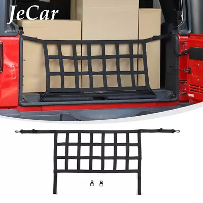 Rear Trunk Mesh Net Protect Cargo Luggage Organizer For Jeep Wrangler JK 2007-18 • $43.99