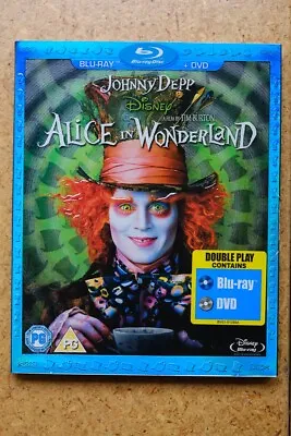 £2.49 • Buy Alice In Wonderland Blu-Ray/DVD 2 Disc Set. Tim Burton, Johnny Depp