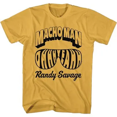 Macho Man Name And Glasses Ginger Wrestling Shirt • $25.50