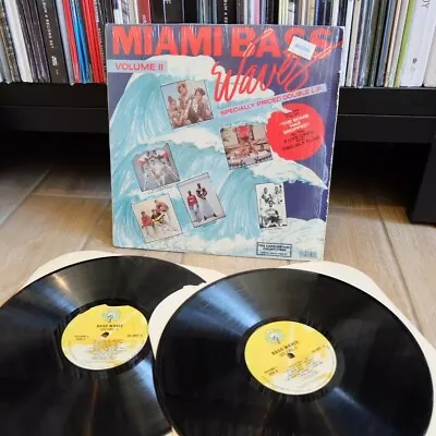 1989 Miami Bass Waves – Volume II 2LP Record Vinyl – XR 5001 D – VG+/VG+ • $120