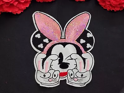 Sequin Mickey Mouse Iron On Patch  • $9.90