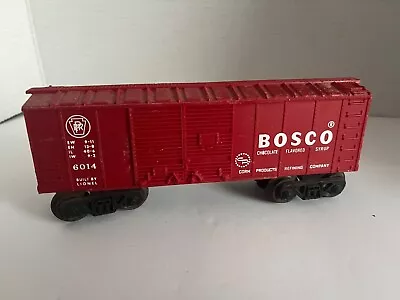 Vintage Lionel Bosco Train BoxCar 6014 Pennsylvania Railroad 6014 O Scale • $15