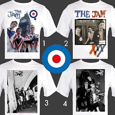 THE JAM - T-shirt. Paul Weller 1970s/80s. Post-punk Proto Britpop. Mod. • £19.78