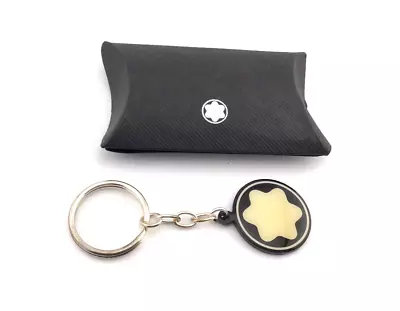 £115.07 • Buy Vintage MONTBLANC Celluloid LOGO Keychain Keyring New Old Stock