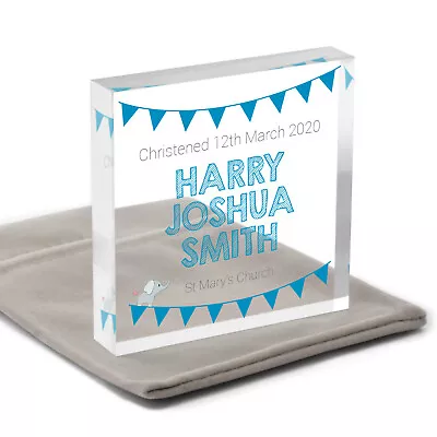 Christening Gifts For Boys Godson Son Personalised Baptism Naming Day Present • £7.99