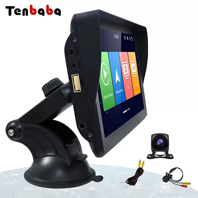 Portable 7  IPS Carplay Screen Car Stereo Android Auto Touch Screen FM Radio BT • $96
