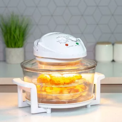 Quest 12 Litre Halogen Oven / Low Fat Multi-Function Glass Oven / 1400W Power • £39.67