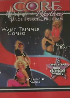 £4.99 • Buy CORE Rhythms Dance Exercise Program Waist Trimmer Combo Latin Dance Fitness DVD 