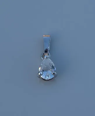 Genuine Murano Glass Jewellery - Sterling Silver Teardrop Pendant • £8