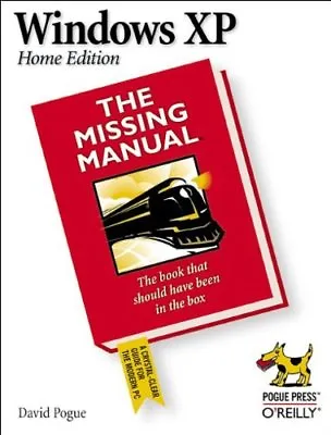 £3.31 • Buy Windows XP Home Edition:  The Missing Manual (Missing Manuals)-David Pogue