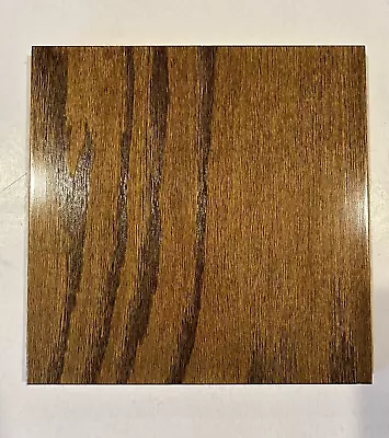 (1pc) 9x9 PARQUET: GUNSTOCK Solid Wood Floor OAK Laminate Tile: 9 X9 X1/2  NEW • $19.95