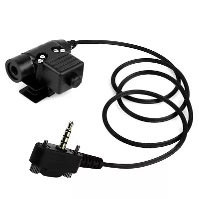 Tactical U94 PTT Headset Adapter Cable For Vertex Standard VX-231 VX131 VX539 A • $16.12