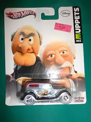 2012 Hot Wheels The Muppets '34 Ford Sedan Delivery Real Riders 1:64 Die Cast • $4.99