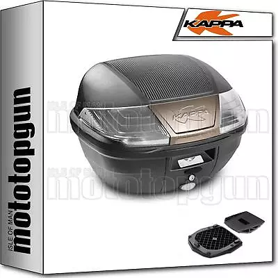 Kappa Top Case K400nt + Rear Rack Kymco Downtown 125 I Abs 2015 15 2016 16 • $174.32