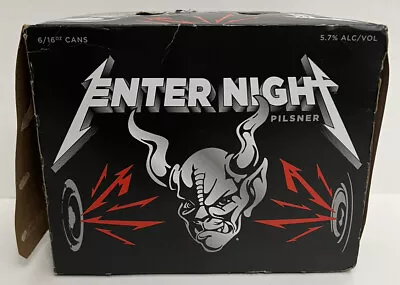 ENTER NIGHT Beer Case Metallica Heavy-metal Pilsner Stone Brewing Gargoyle Box • $19.99