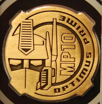 Transformers MP-10 Optimus Prime Bonus Collector Coin • $19.99