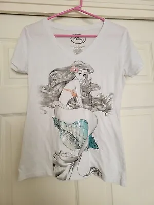 Disney Ariel Little Mermaid Short Sleeve Women's Shirt XL • $11