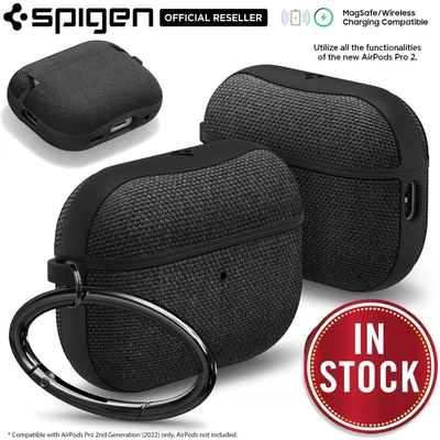 $39.99 • Buy For Apple AirPods Pro 2 Case SPIGEN Urban Fit Hard Fabric Skin Slim Bumper Cover