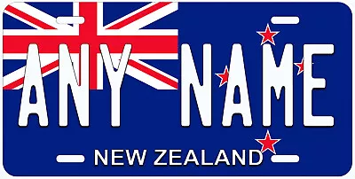 New Zealand Flag Any Name Personalized Novelty Car License Plate • $18.89