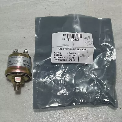 Oil Pressure Sender VDO Type 0-80 Psi 10-180 Ohms • $15.98