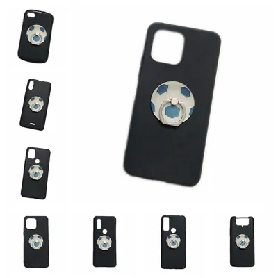 3D Cute Football Finger Ring Stand Holder Soft TPU Skin Case Cover For Phones • $7.83