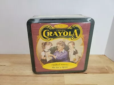 NEW SEALED Crayola Crayons Childhood Memories Collectors Tin 64 Ct. Vintage 1994 • $19.99