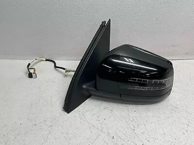 12 13 14 Mercedes ML350 Front Left Driver Side View Mirror Black 1388 OEM • $351.99