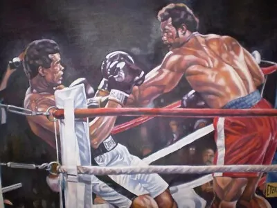 Commission A  MUHAMMAD ALI  Original Painting Not Photo • $220