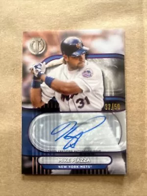 2024 Topps Tribute Mike Piazza Autograph 32/50 Mets TA-MP • $15.50