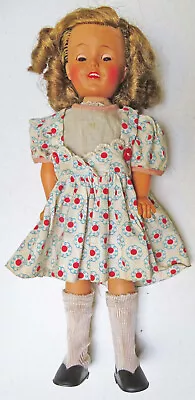 Shirley Temple Doll Ideal ST-12 With Clothes Sleep Eyes 12  1958-61 • $15.95