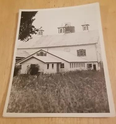 Vintage One Of A Kind Photo Farm A.O. Smith Harvestore Farmland Agriculture B&W • $14.99