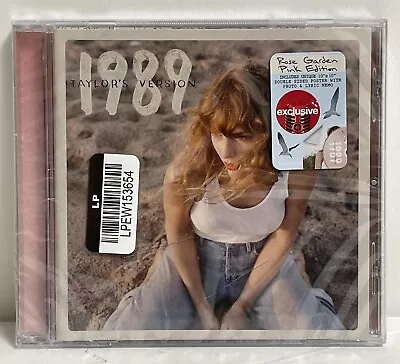CD Taylor Swift 1989 (Taylor's Version) Rose Garden Pink Ed-NEW Z Cracked Case • $7.19