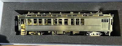 $99.99 • Buy Fm  Korea Detailed  Large Brass O  0 Gauge Train Car Combine 1360 Rare In Box