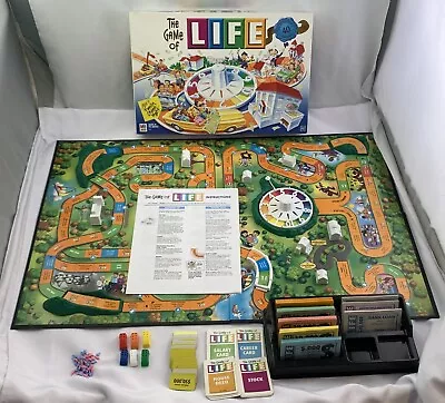 1999 Game Of Life Board Game By Milton Bradley Complete Great Cond FREE SHIP • $32.39