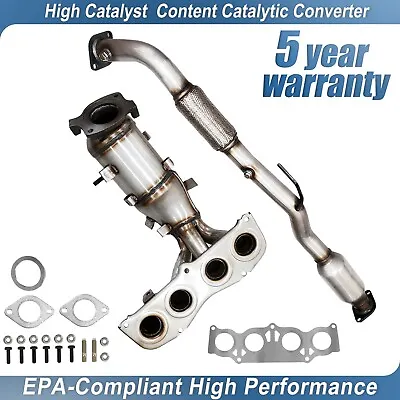 Front + Rear 2002 - 2006 Toyota Camry 2.4L Exhaust Catalytic Converter Highflow • $189.50