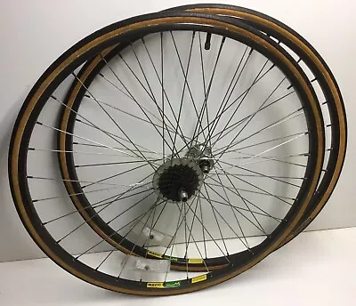 Vintage Mavic MA40 MA 40 700c Bicycle Wheels Rims France Shimano Exage  • $179.98