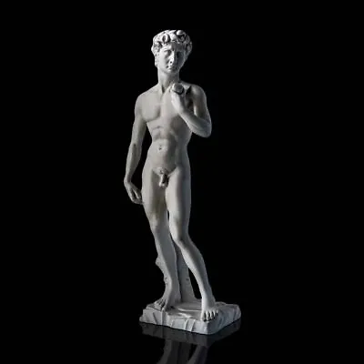 Sculpture Classic David Michelangelo IN Marble Table Sculpture H.11 13/16in • $76.28