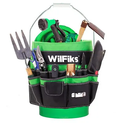 WilFiks Bucket Tool Organizer Multi Purpose Exterior Hanging 5 Gallon Tool • $21.47